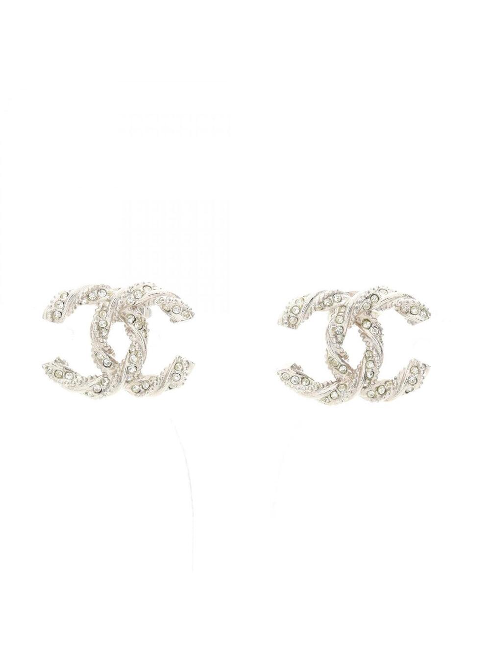 Chanel Coco Mark Pierced Earrings #278142C51B
